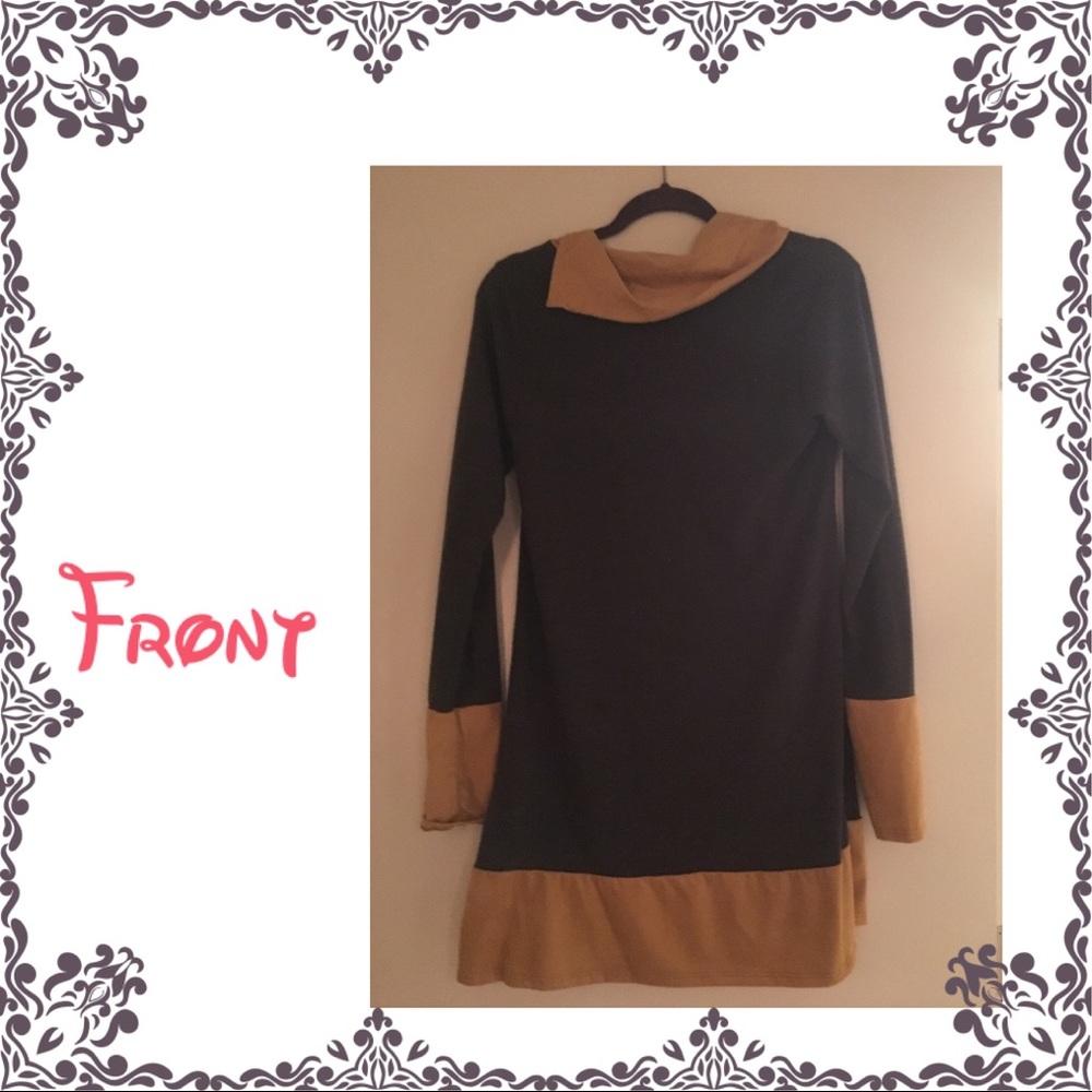 Gray and Yellow Tunic